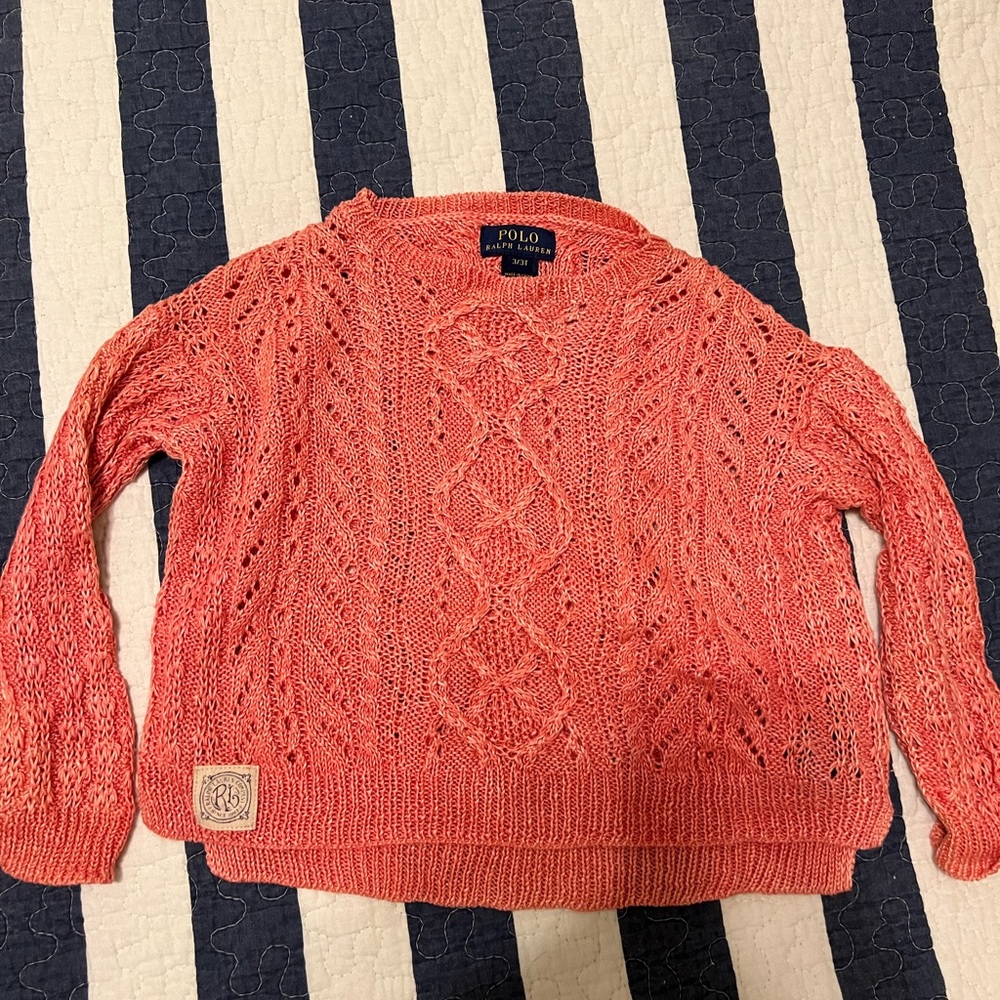 Ralph Lauren polo sweater size 3/3T